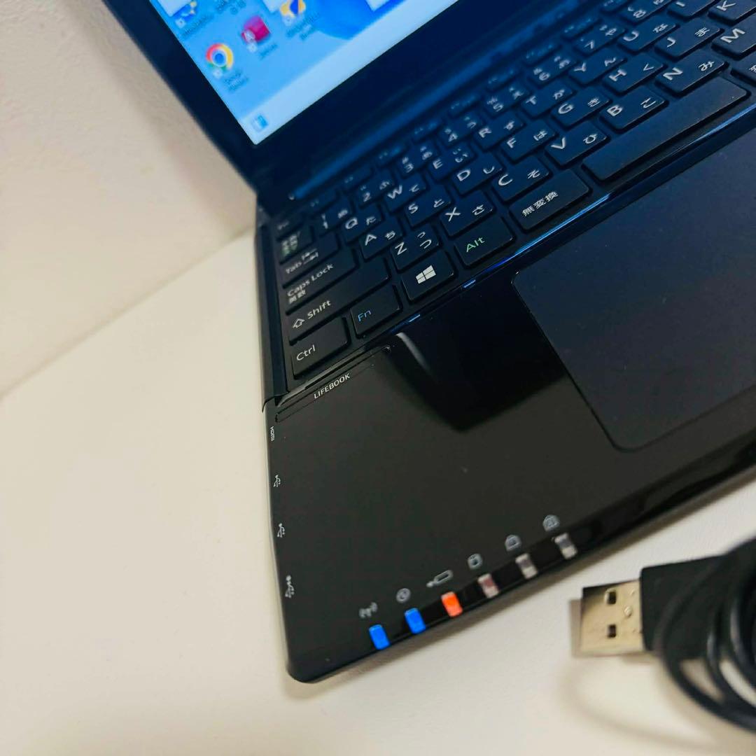 Y194 富士通ノートパソコン i5 SSD高速 Windows11オフィス付き