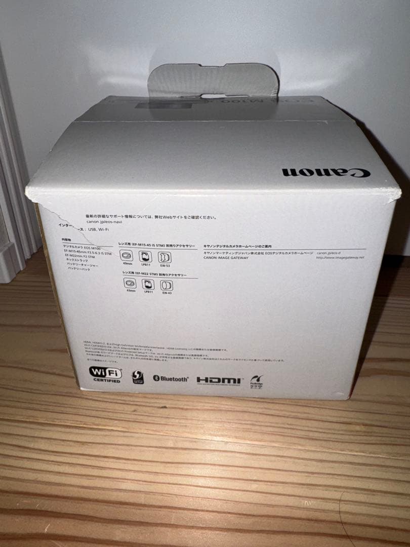 CANON EOS M100 ダブルレンズキット