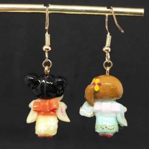 正月　初詣ガールズピアス