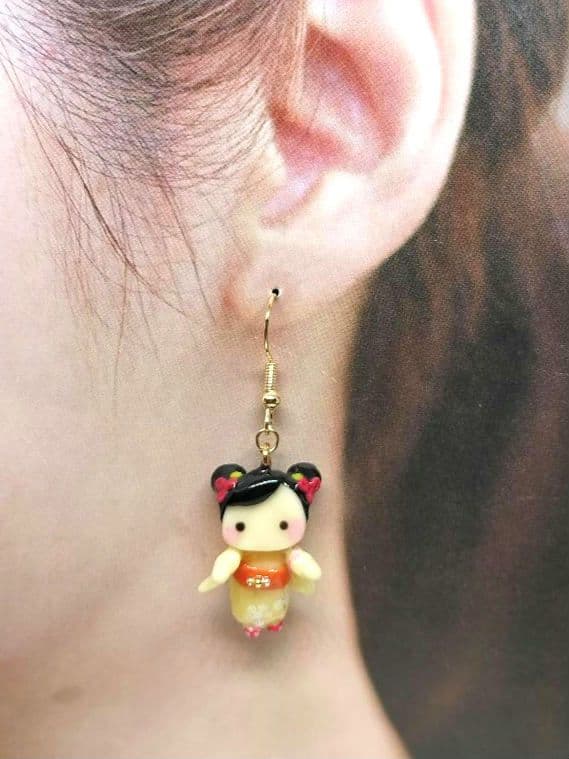 正月　初詣ガールズピアス