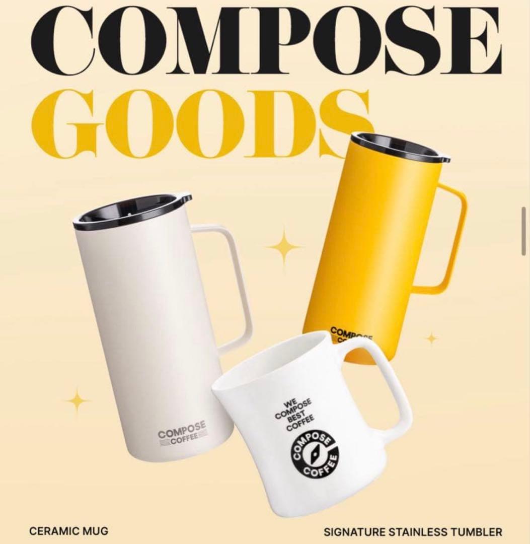 コンポーズ コーヒー Compose タンブラー&マグカップ カプホ　新品