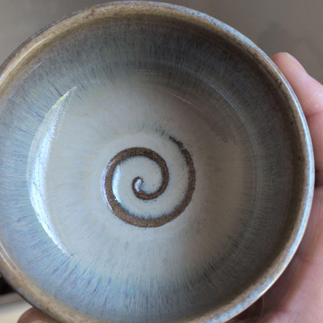 赤膚焼　7代　大塩正人　旅茶碗　茶碗