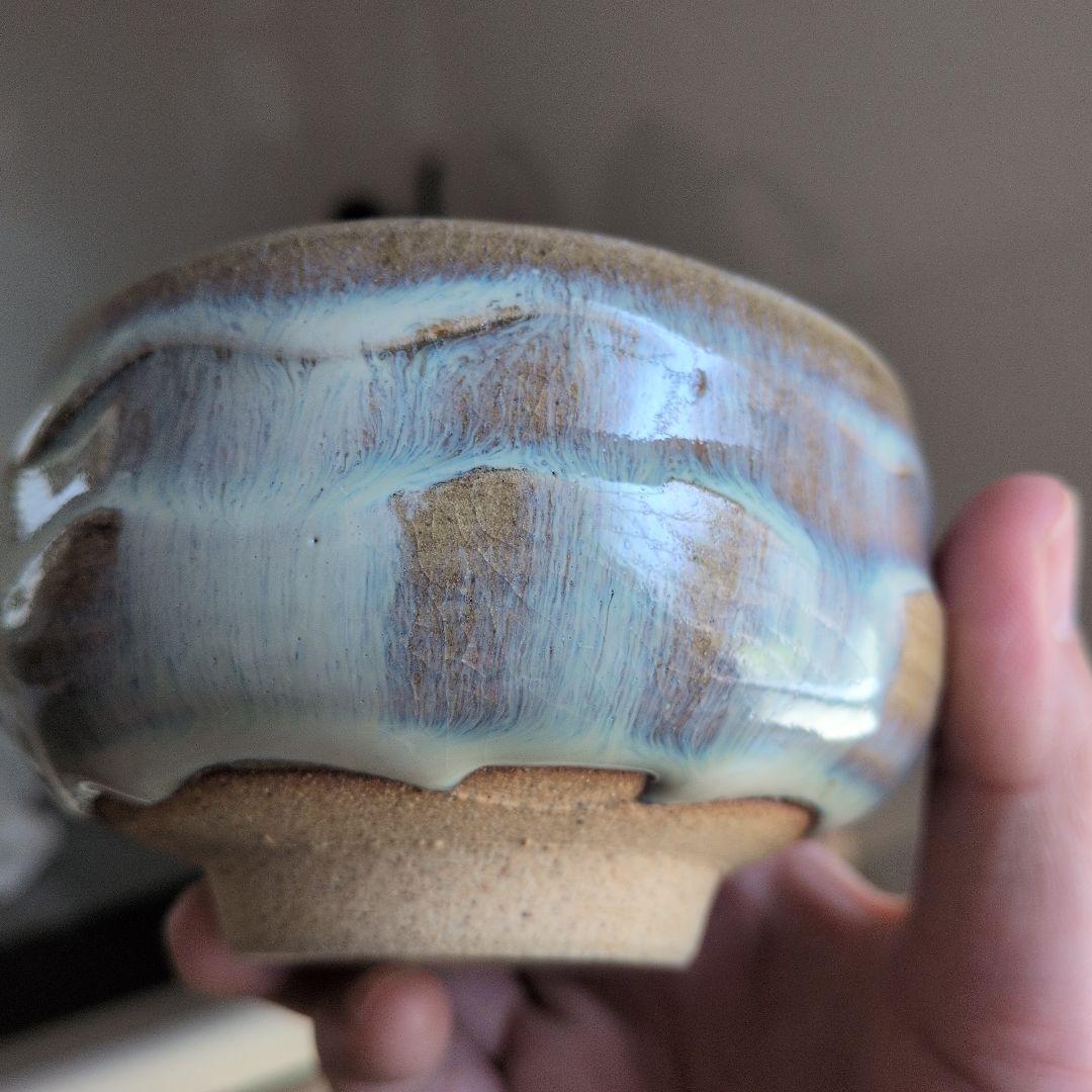 赤膚焼　7代　大塩正人　旅茶碗　茶碗