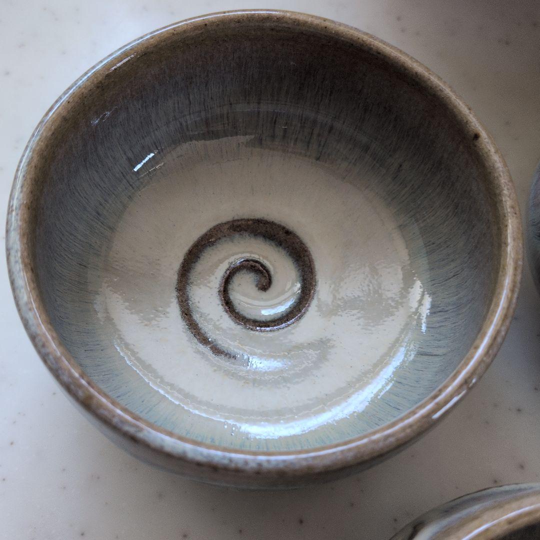 赤膚焼　7代　大塩正人　旅茶碗　茶碗