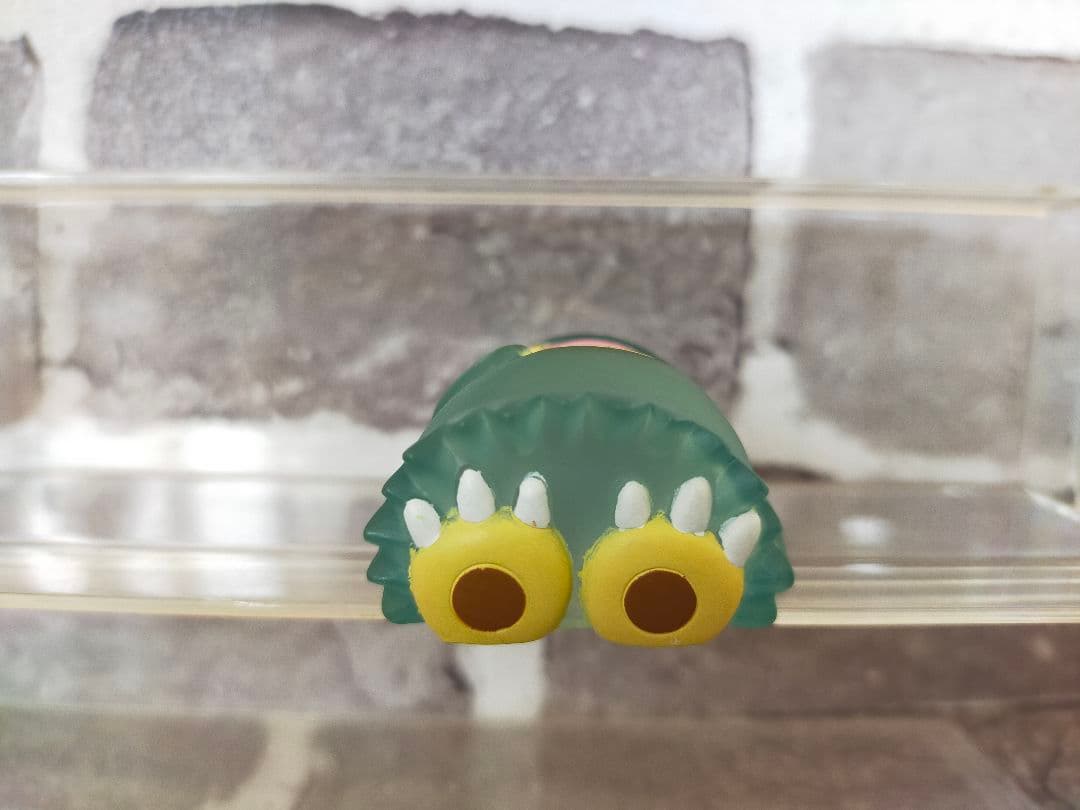 【美品】　ポケモンキッズ　指人形　ゴンベ　クリア　仰向け