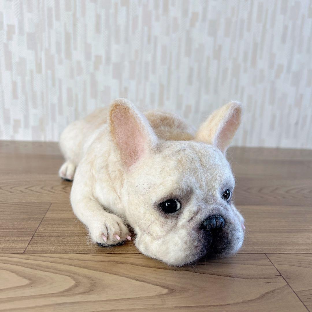 tome3335様　オーダー専用　羊毛フェルト　犬　フレンチブルドッグ　フレブル