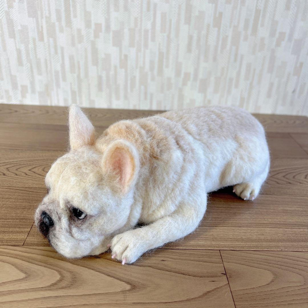 tome3335様　オーダー専用　羊毛フェルト　犬　フレンチブルドッグ　フレブル