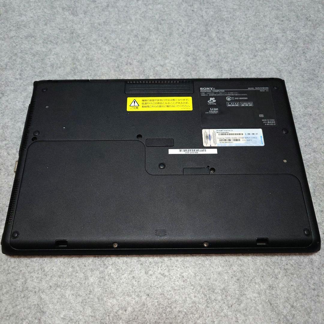 SONY VAIO 13.3インチ ノートパソコン SVS131B12N