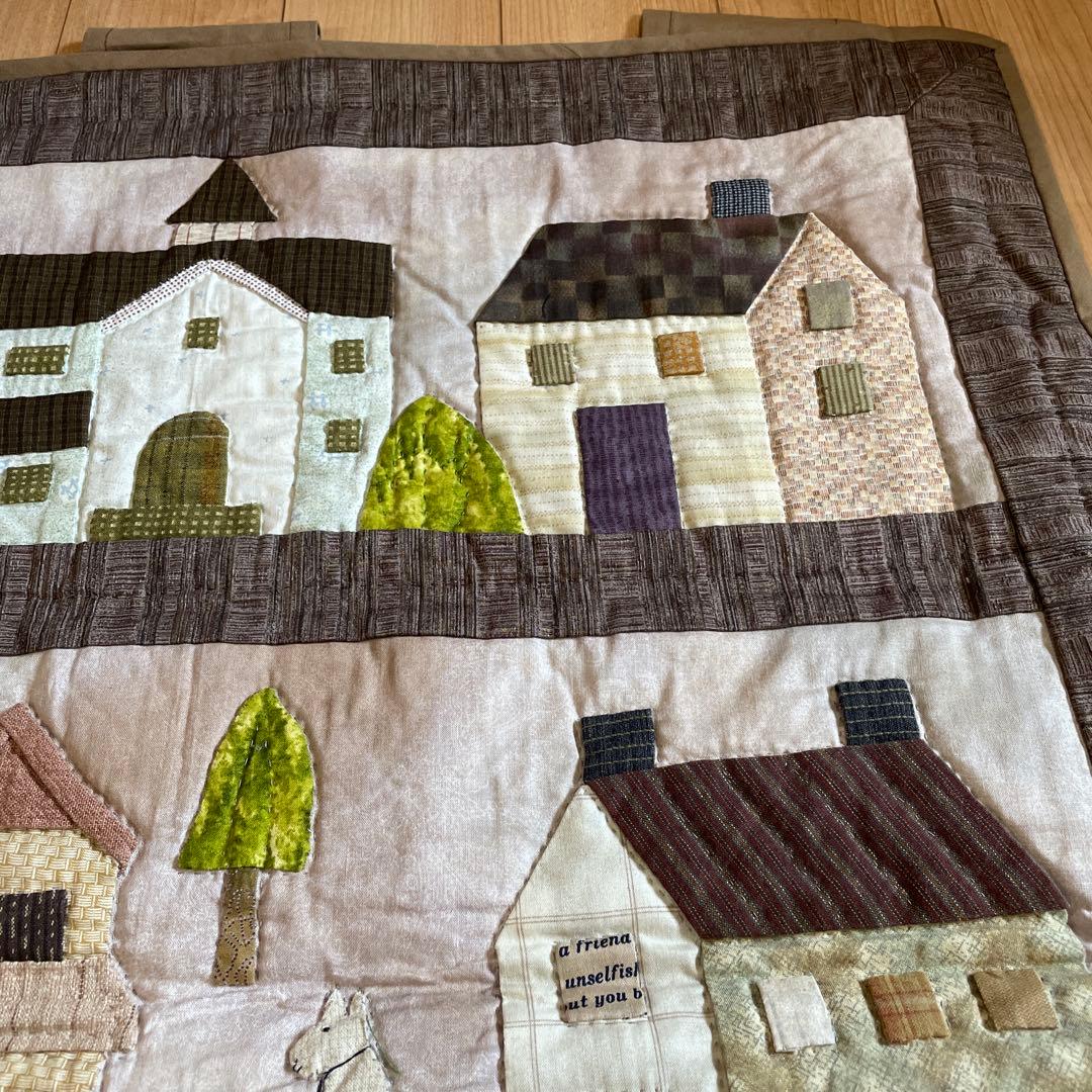 パッチワーク　キルト　タペストリー　ハンドメイド