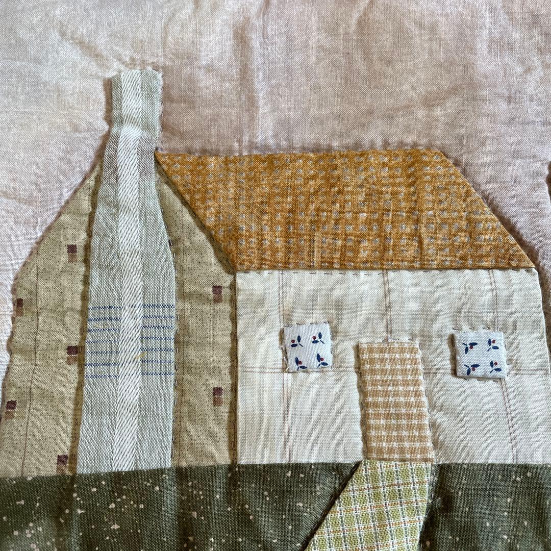 パッチワーク　キルト　タペストリー　ハンドメイド