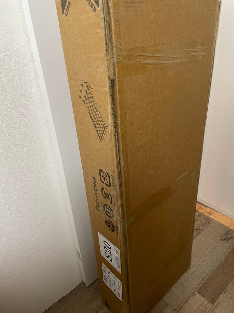 新品 北欧ナチュラル シングルベッド すのこ 宮棚付 2口コンセント 高さ調節
