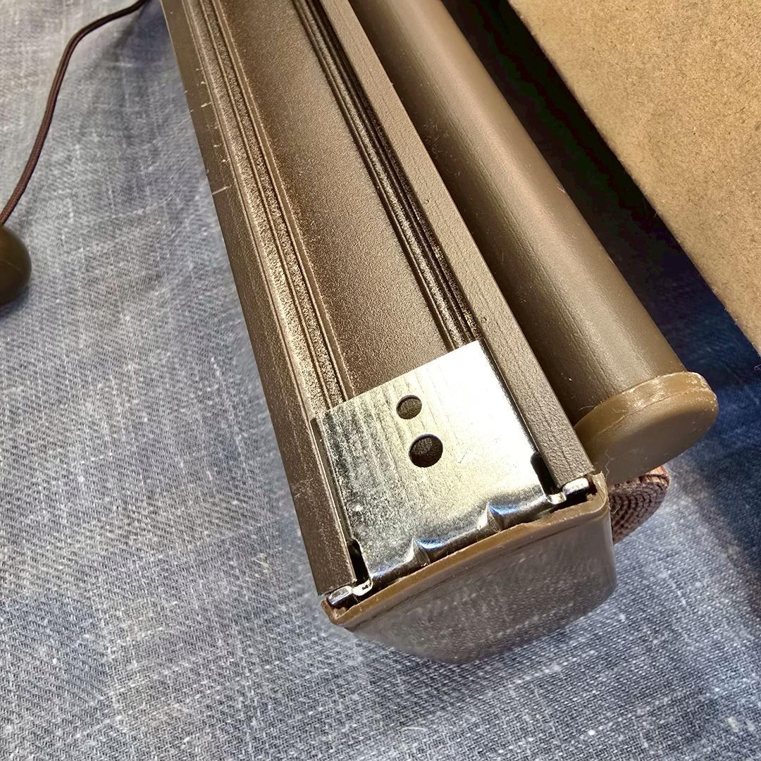 iΦ【 新品 】2本セット ロールスクリーン プルコート式 和風 すだれ調