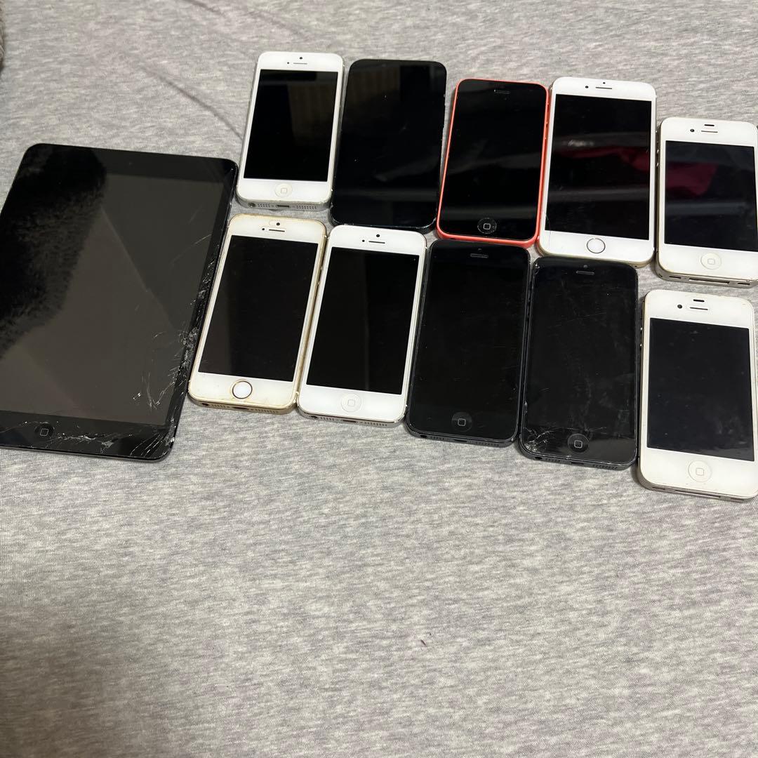iPhone iPadまとめ売り。12台　ジャンク品　動作未確認。