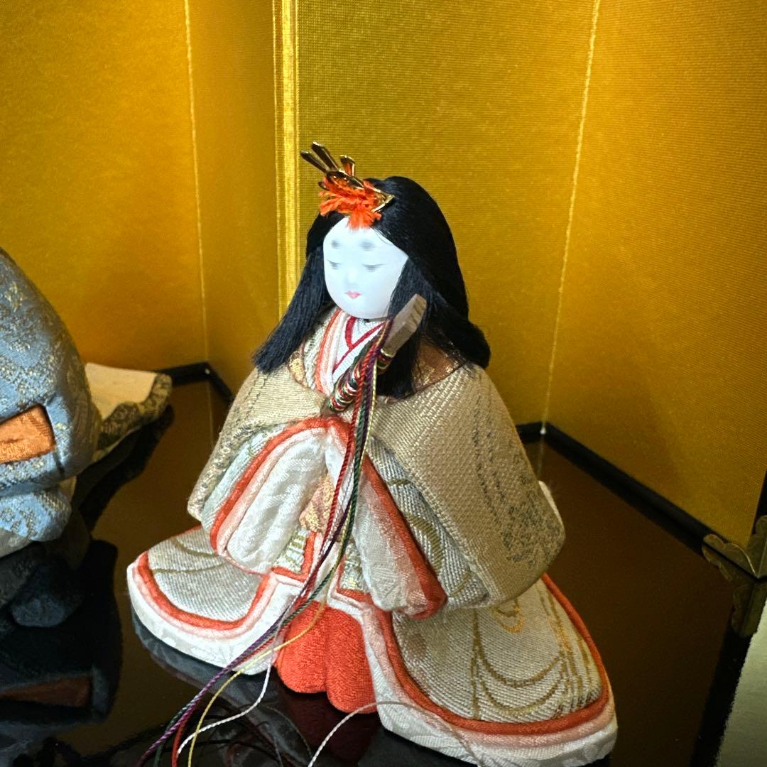 雛人形、特本絹使用、世界に一つオリジナル