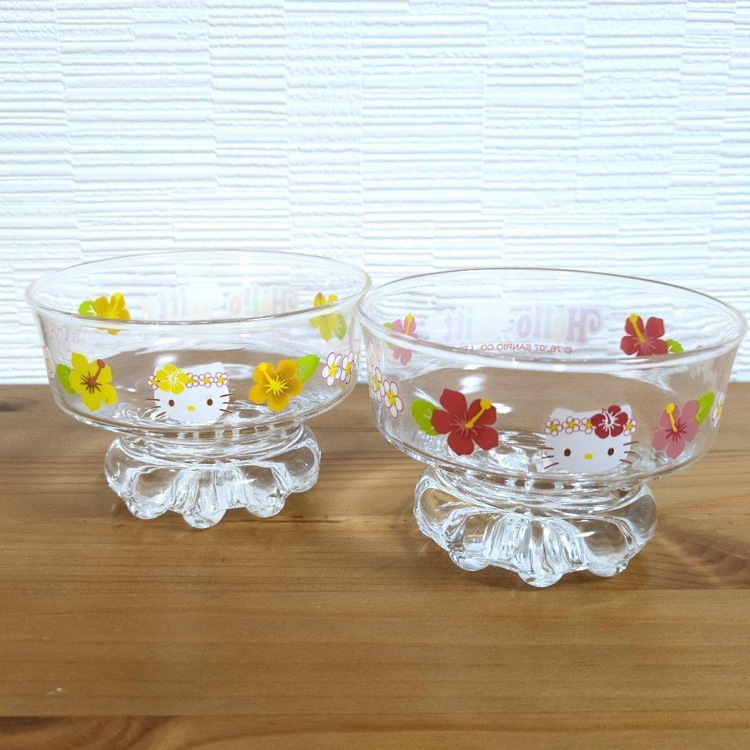 【超レア】【非売品】ハローキテ 2007 パフェグラス スプーン 4種セット