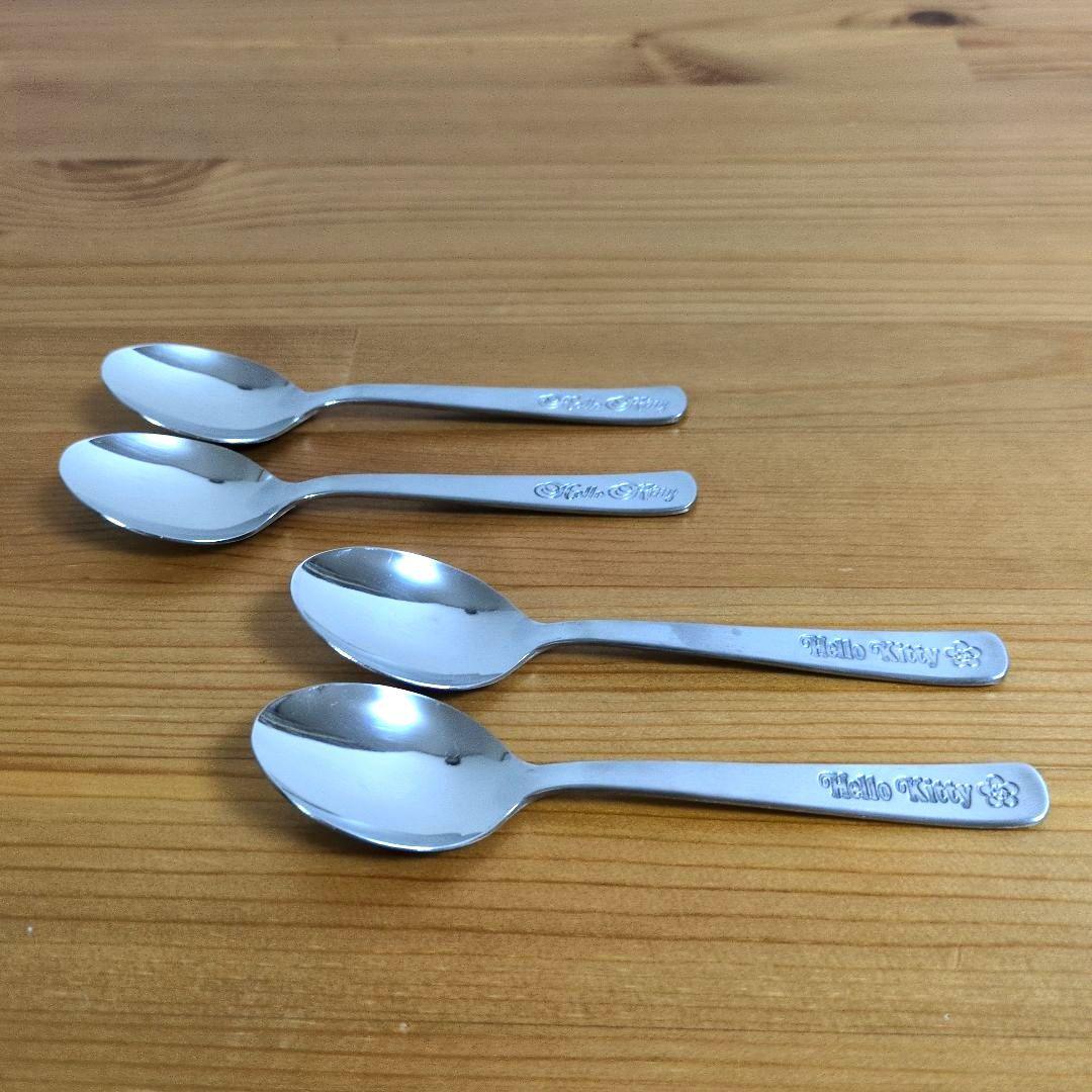 【超レア】【非売品】ハローキテ 2007 パフェグラス スプーン 4種セット