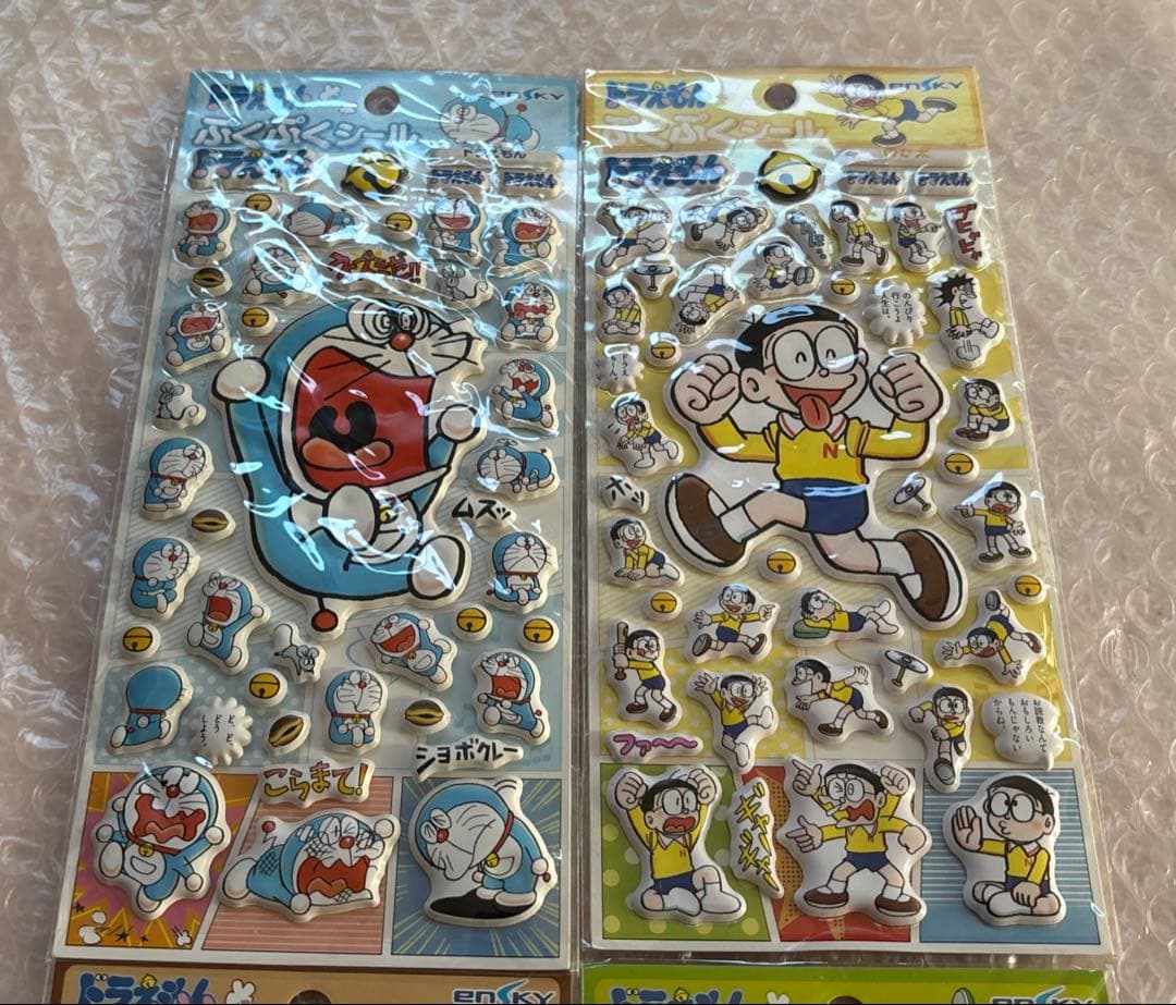 新品　ドラえもん　ぷくぷくシールセット