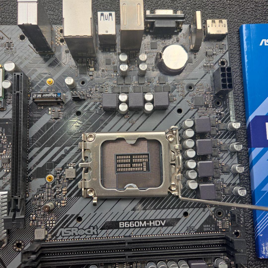 【動作OK】ASRock B660M-HDV ＆ 500W電源（WiFi増設済）
