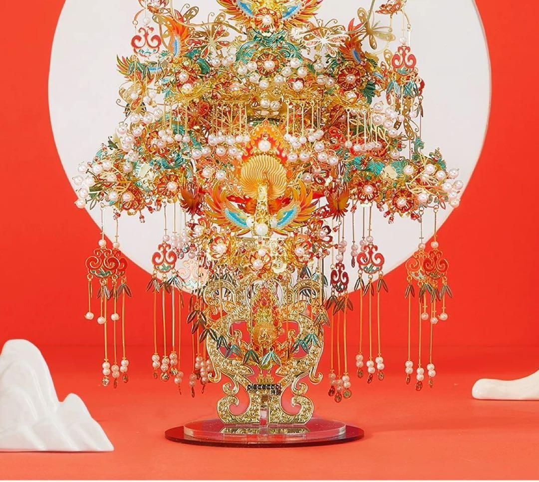 piececool 拼酷 中華　金翅鳥冠