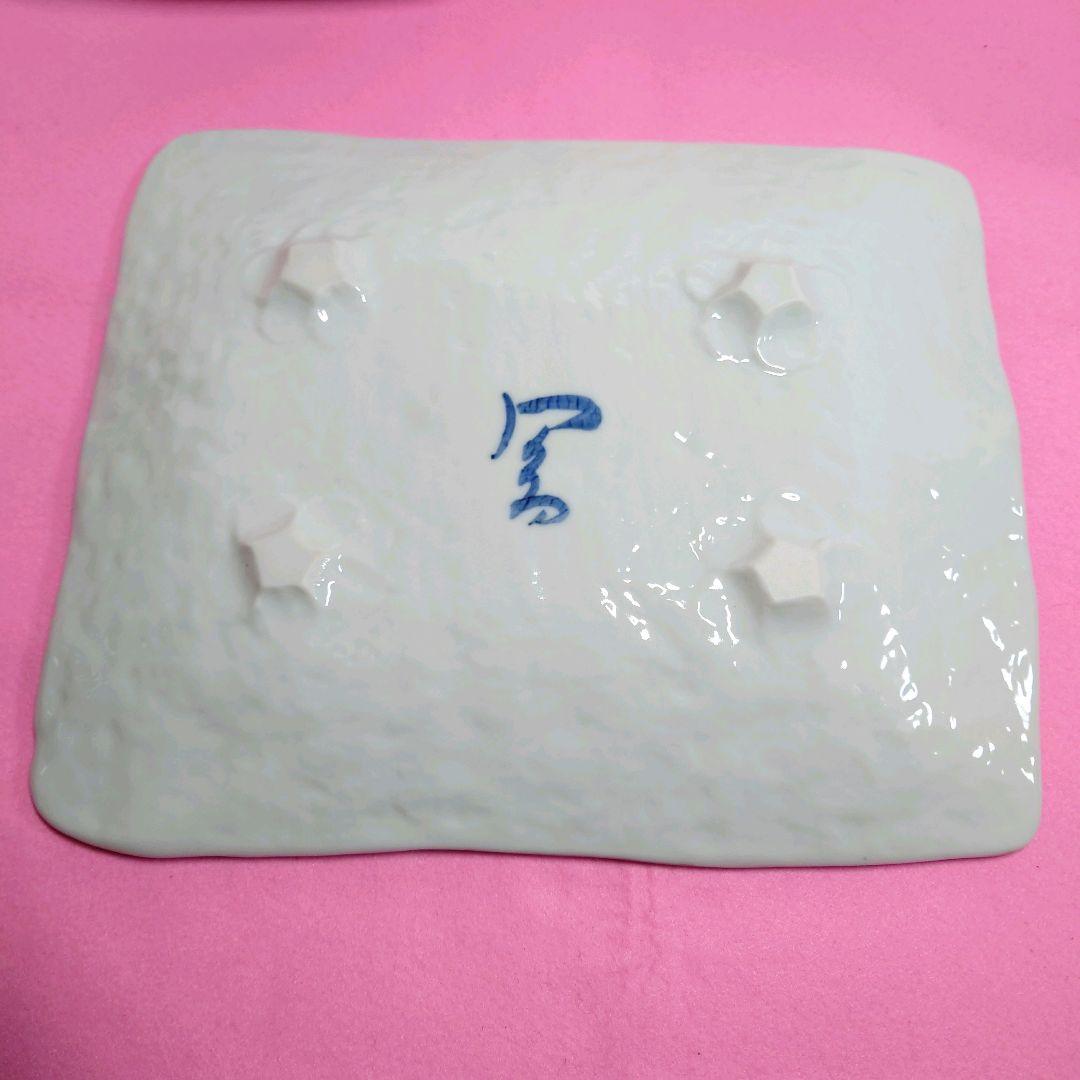 夕立窯　風月窯　めでたい　鯛　盛り皿　盛り鉢　ペアカップ　小皿　6点セット