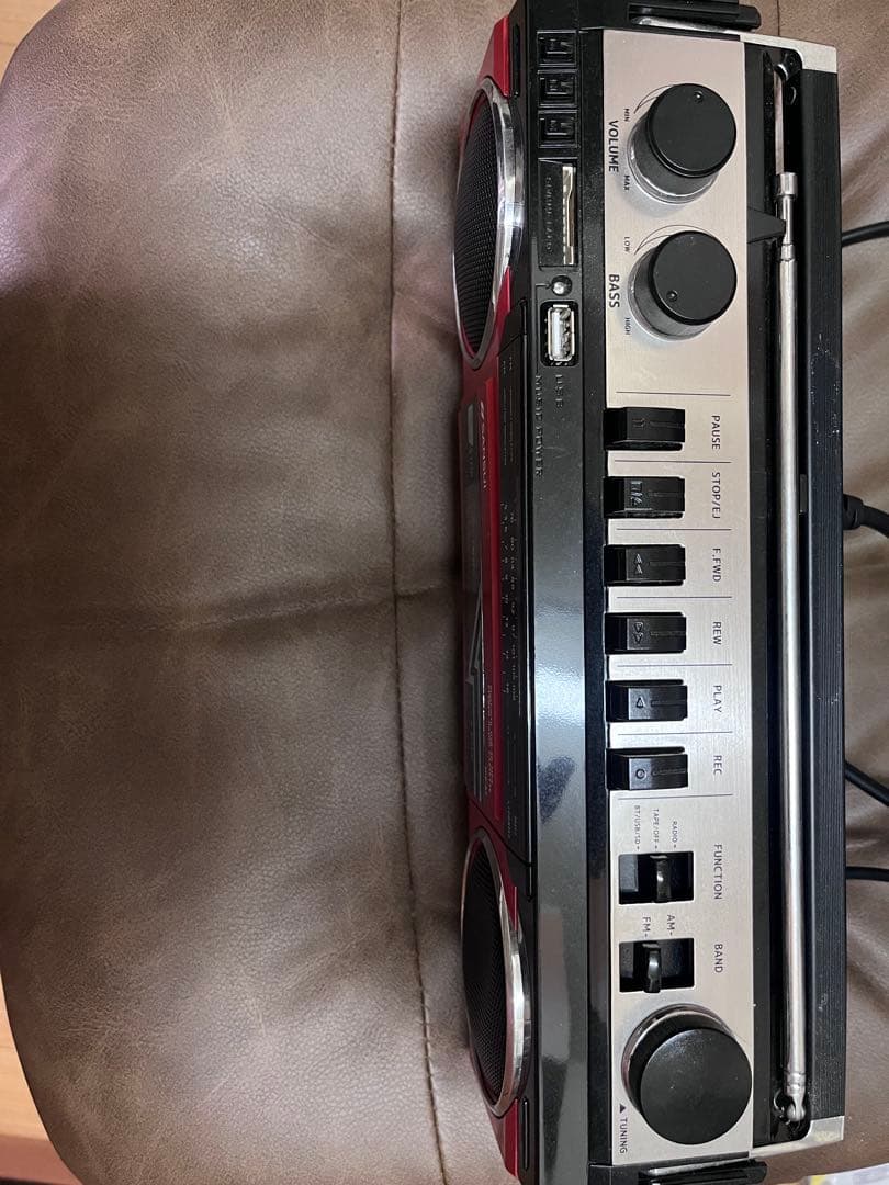 SANSUI SCR-B2 Bluetoothラジカセ 昭和レトロ