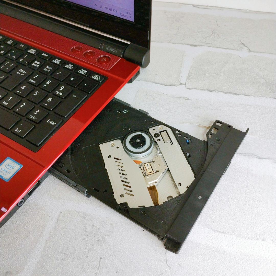 爆速SSD！Corei7 第8世代 Windows11 ノートパソコン カメラ付