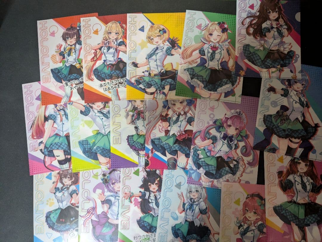 ホロライブ クリアファイルまとめ売り