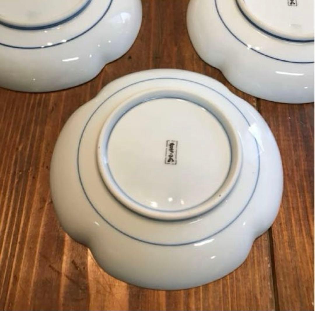 美品　有田焼　其泉窯　染錦　銘々皿　金彩古伊万里　7枚　色合いがとても華やかな