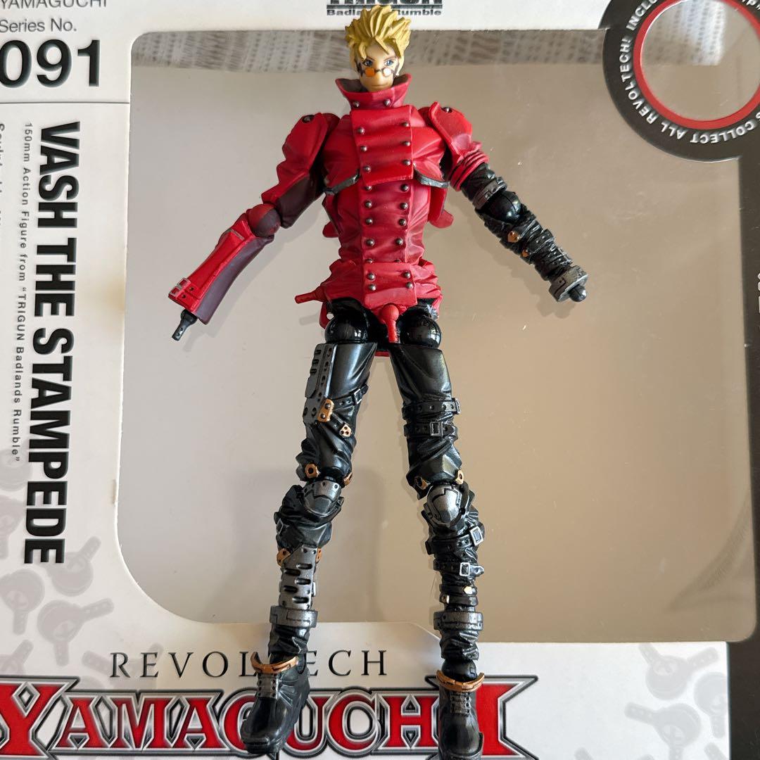 【欠品あり】TRIGUN ヴァッシュ・ザ・スタンピード リボルテック フィギュア
