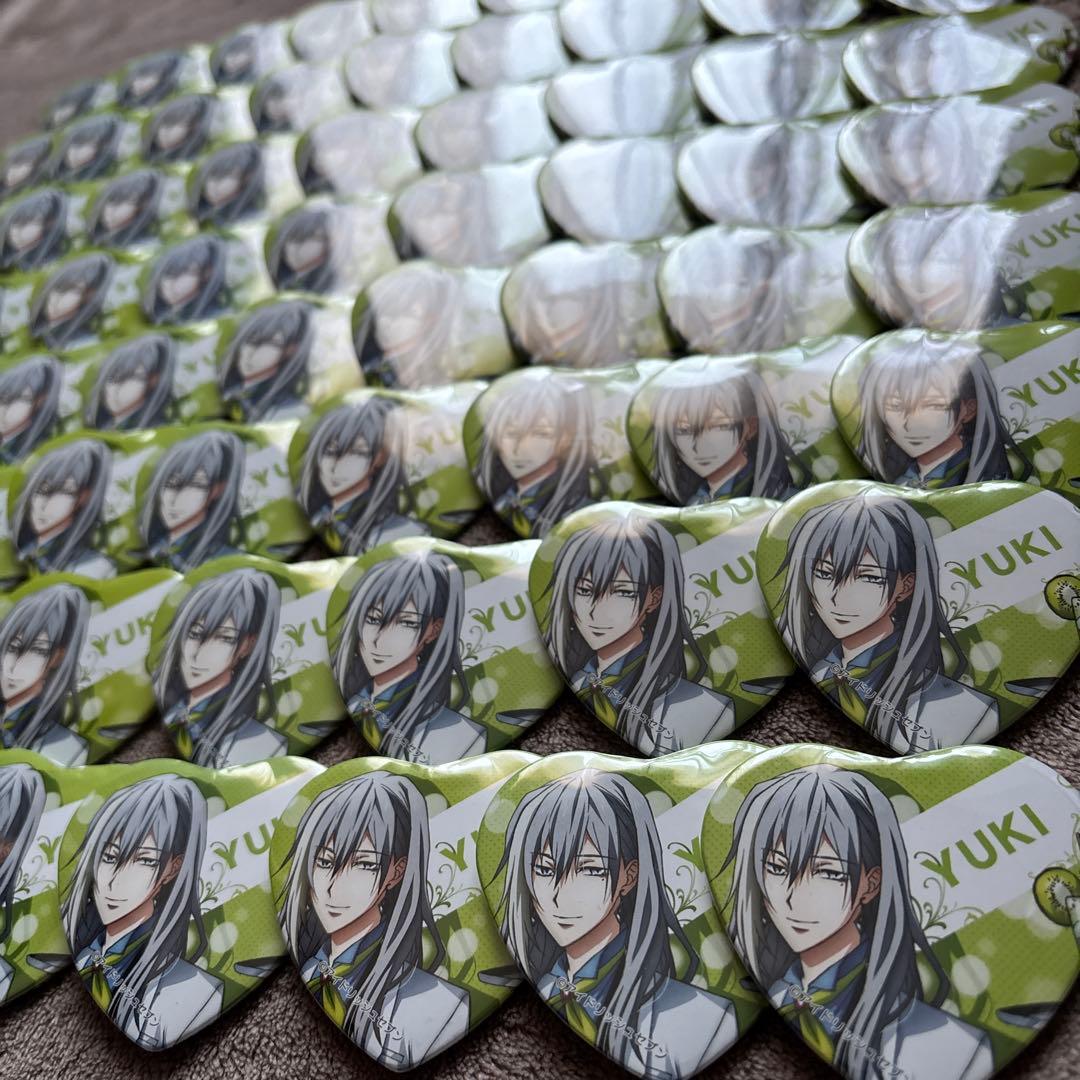【大量⑥】アイナナ 千 Re:vale 缶バッジ ハート型