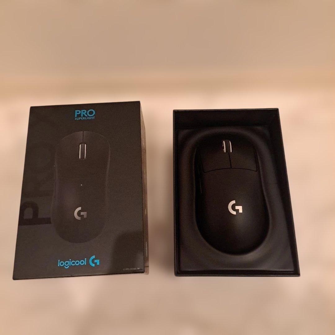 logicool PRO X SUPERLIGHT ブラック 本体