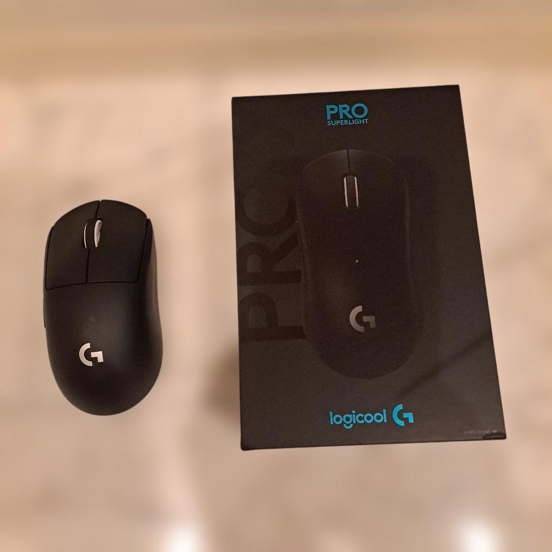 logicool PRO X SUPERLIGHT ブラック 本体