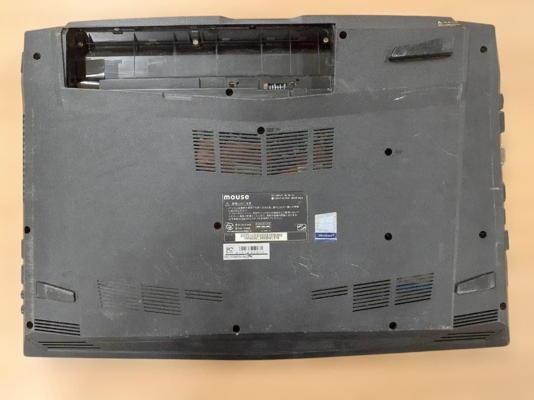 80L0226-09【ジャンク】Mouse Core i7-8750H/16GB