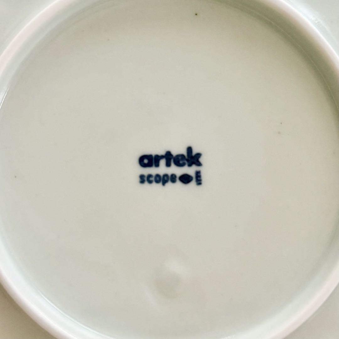 非売品　artek×scope 東屋 木瓜角皿 Lehti 正角02 2枚セット