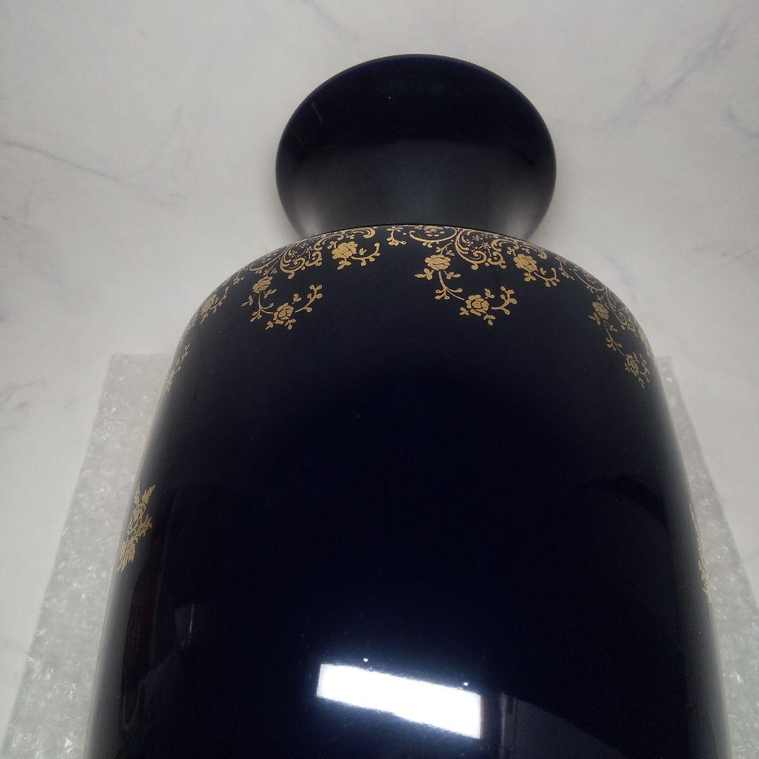 LIMOGES CASTEL 22金 花瓶 ３５cm 金彩 ：フランス製