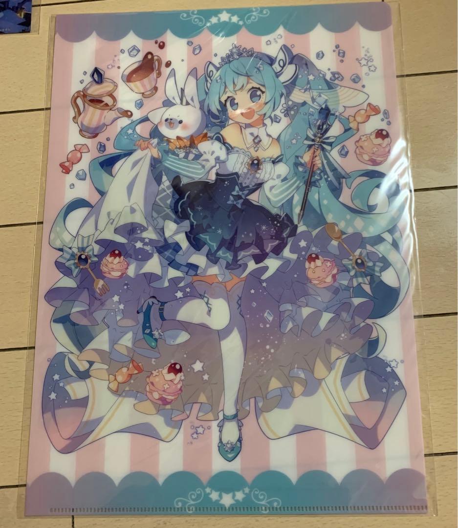 初音ミク　miku 2019 クリアファイル　6枚セット
