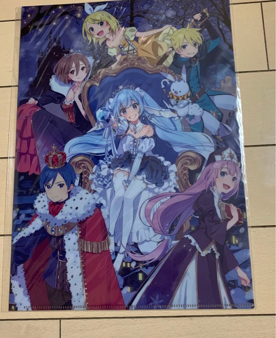 初音ミク　miku 2019 クリアファイル　6枚セット