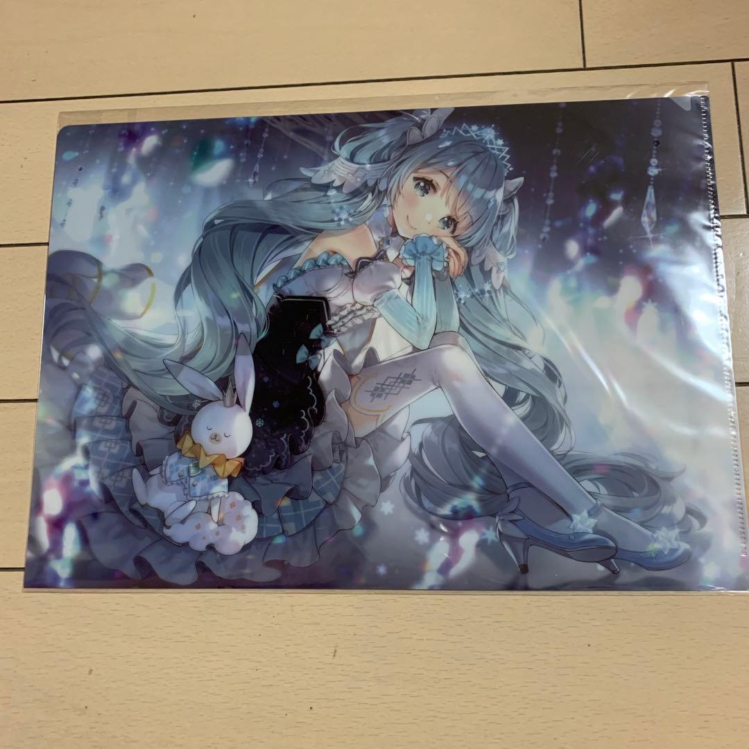 初音ミク　miku 2019 クリアファイル　6枚セット