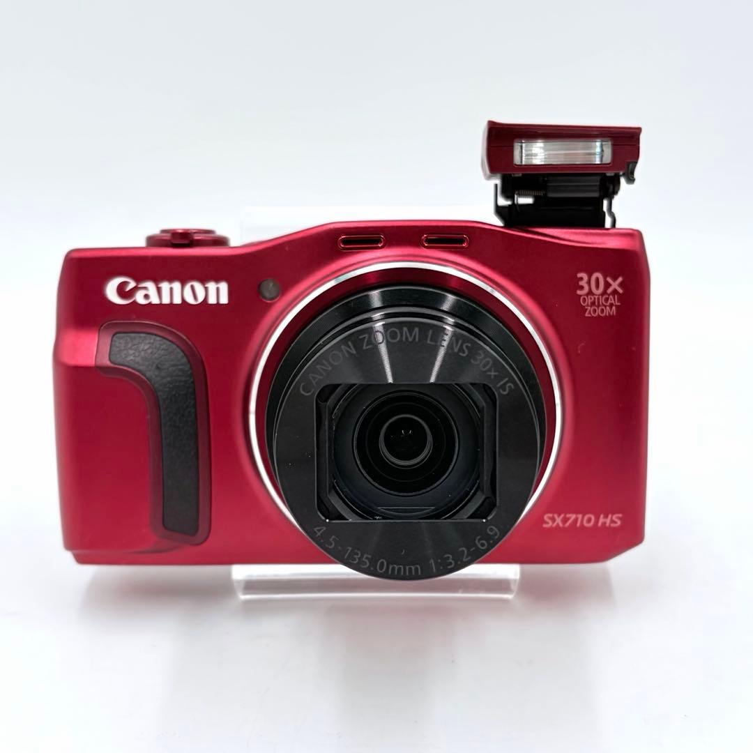 【訳アリ】美品 Canon PowerShot SX710 HS レッド