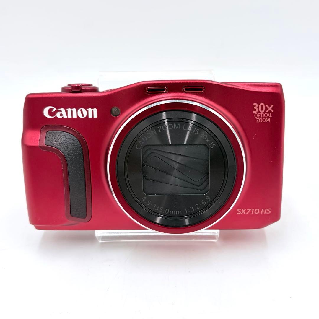 【訳アリ】美品 Canon PowerShot SX710 HS レッド