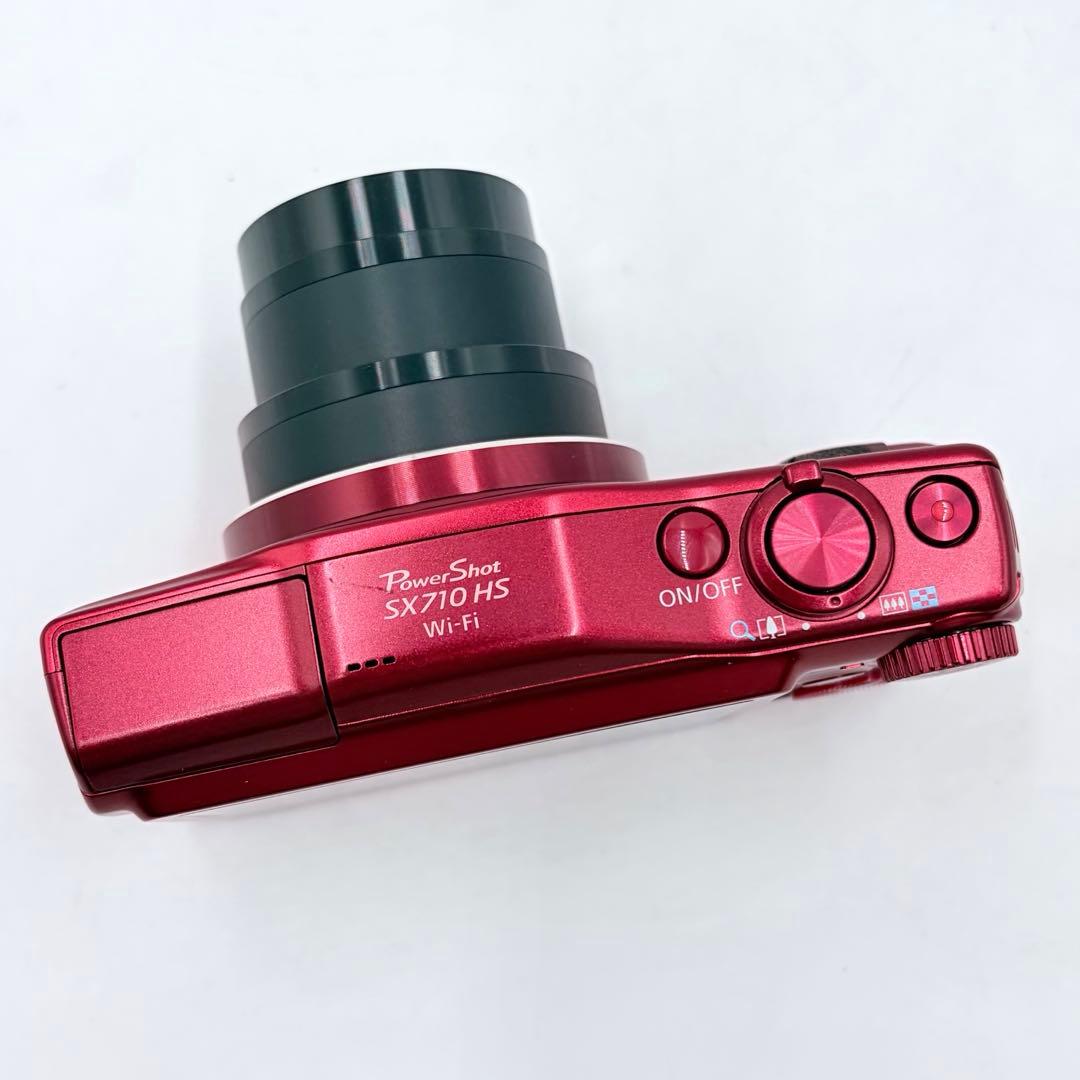 【訳アリ】美品 Canon PowerShot SX710 HS レッド