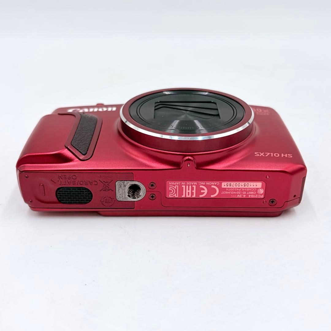 【訳アリ】美品 Canon PowerShot SX710 HS レッド