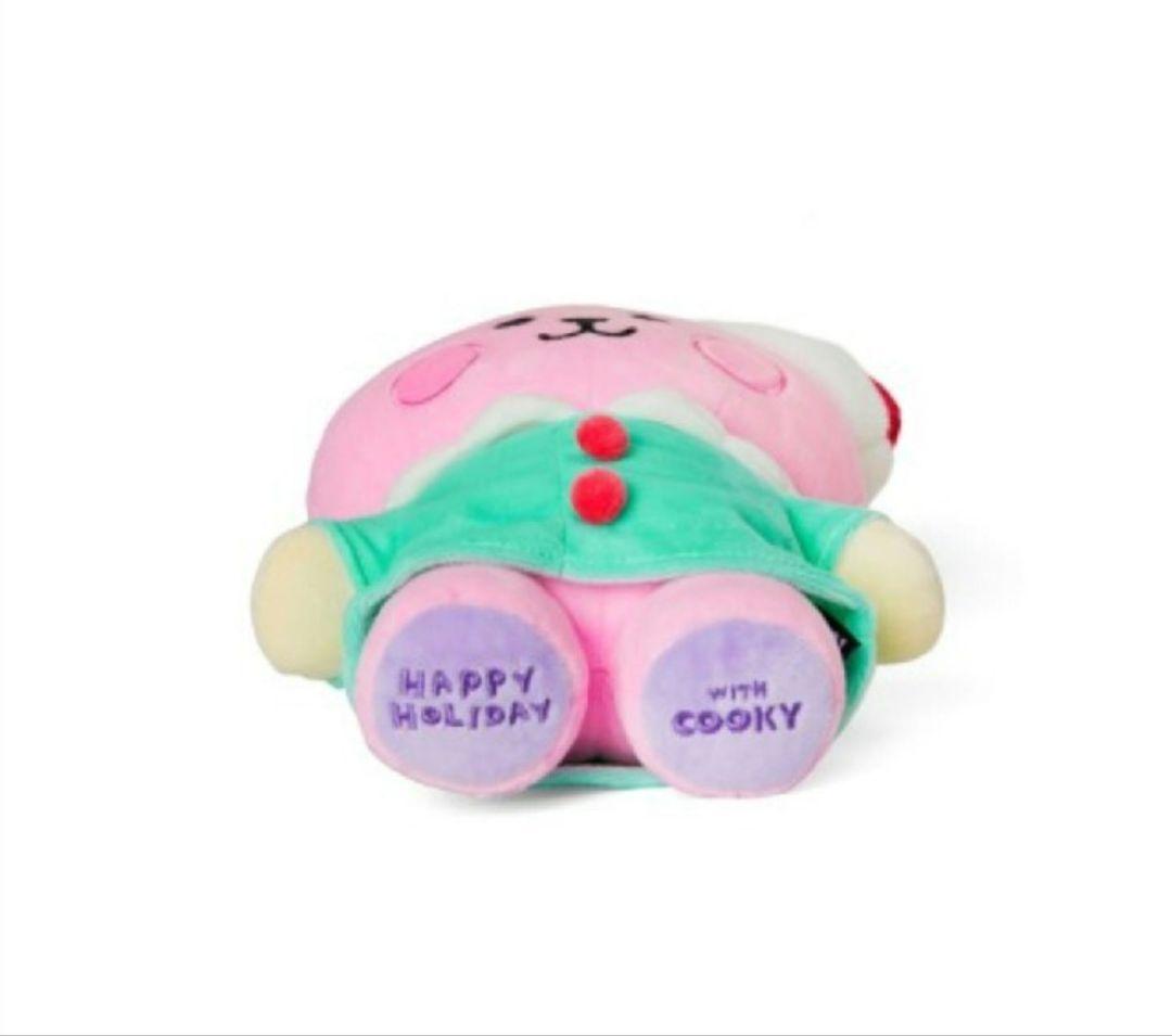 【新品】BT21 クリスマス ホリデー ベビーぬいぐるみ COOKY