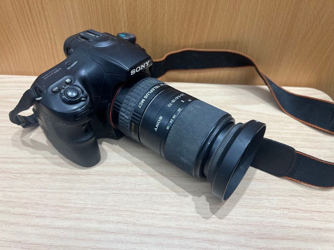 SONY SLT-A65V 一眼レフ 18-70mm レンズセット