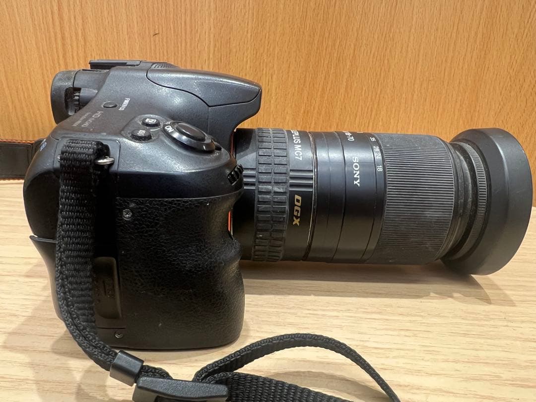 SONY SLT-A65V 一眼レフ 18-70mm レンズセット