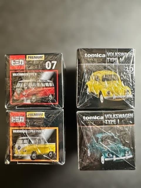 【未開封・トミカプレミアム】フォルクスワーゲン 4台セット
