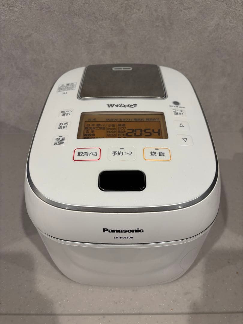 hiroさん　Panasonic W炊き炊飯器 SR-PW108