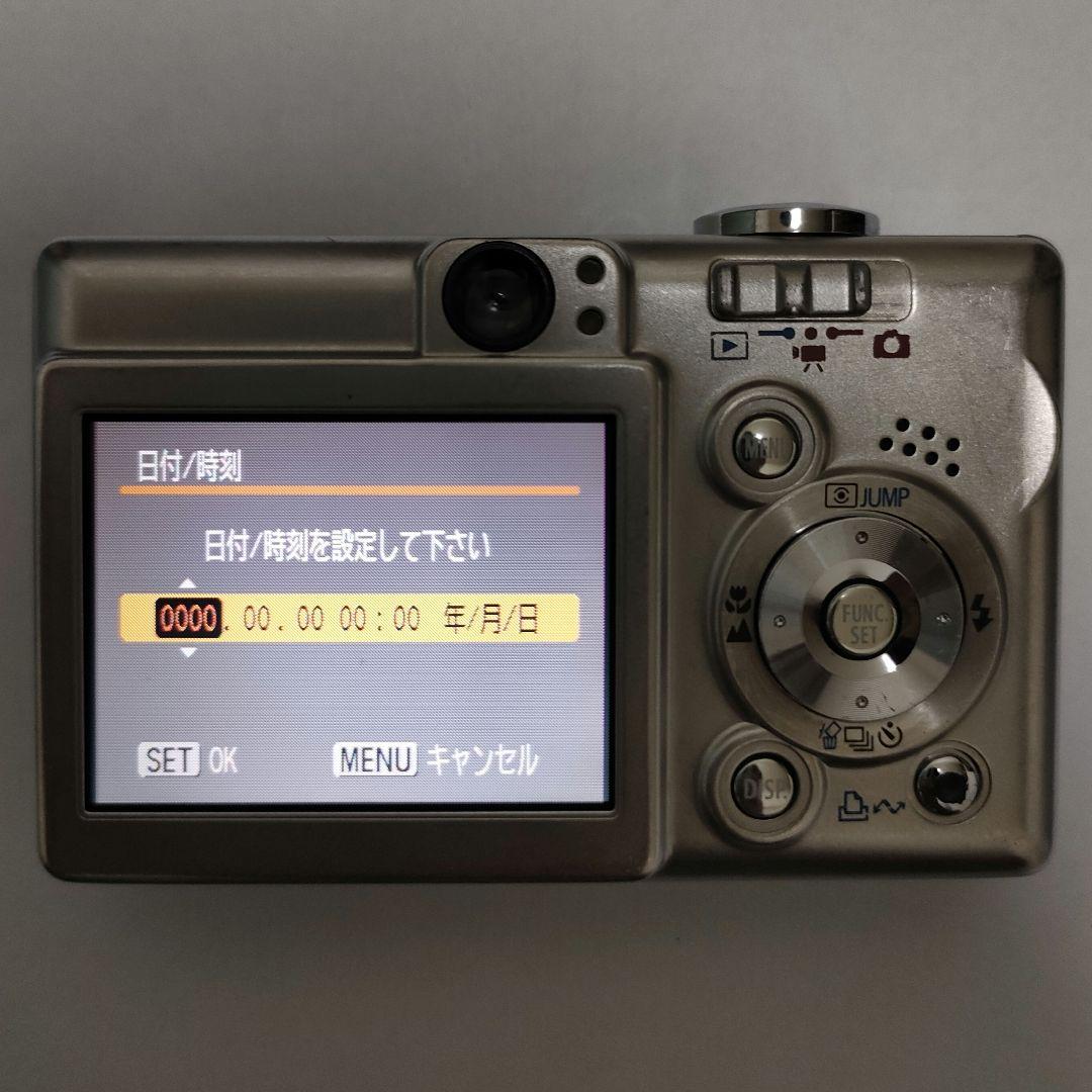［動作品（一応ジャンク）］デジカメ Canon IXY DIGITAL 55