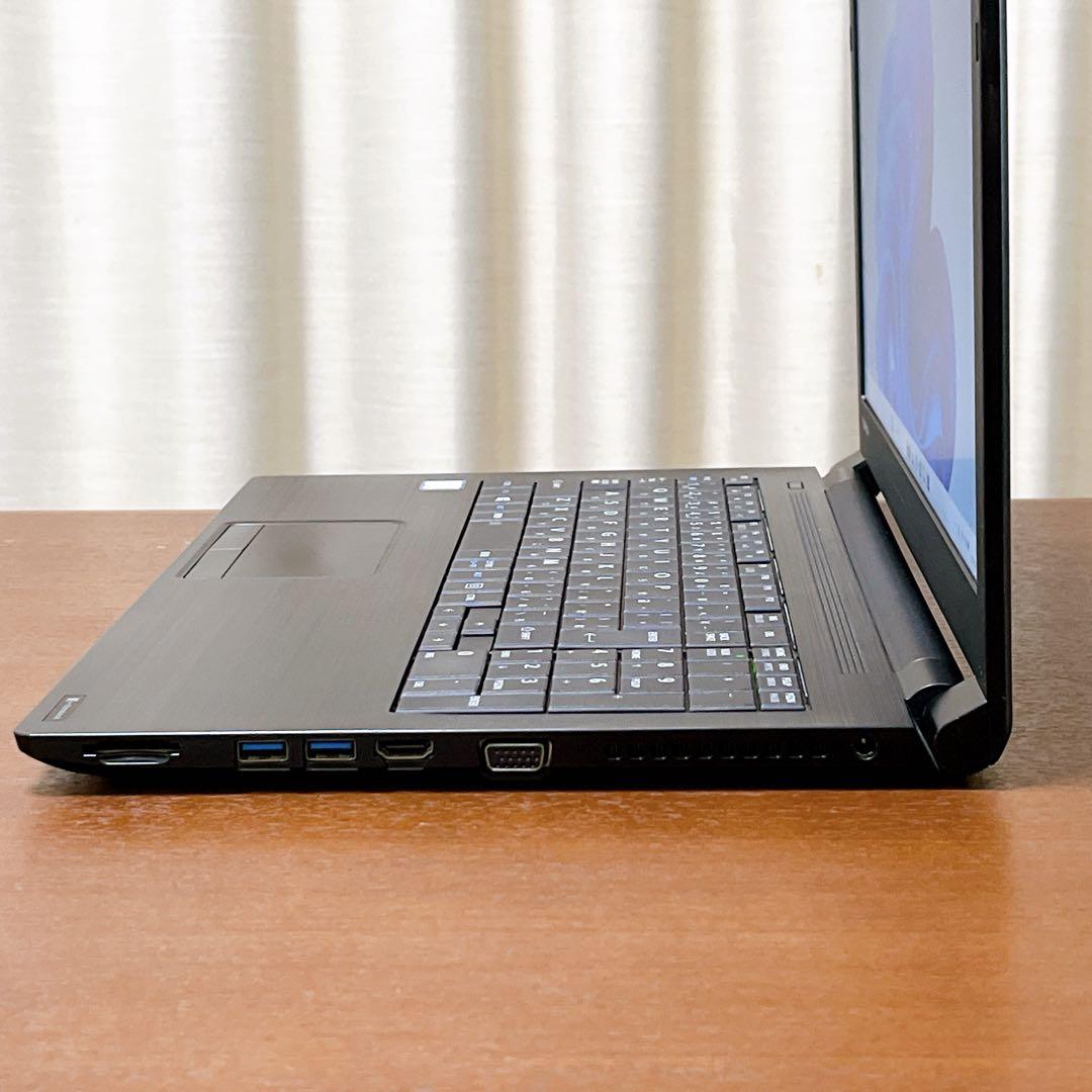 東芝ノートPC 第7世代 SSD256GB メモリ8GB カメラ Win11