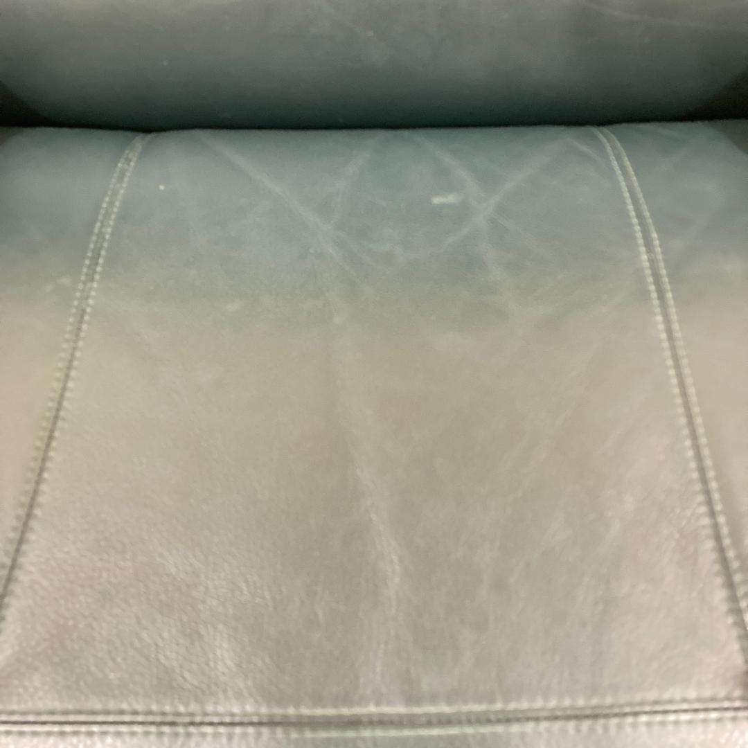 冨士ファニチア　FUJI FURNITURE　総革　1人掛けソファ B